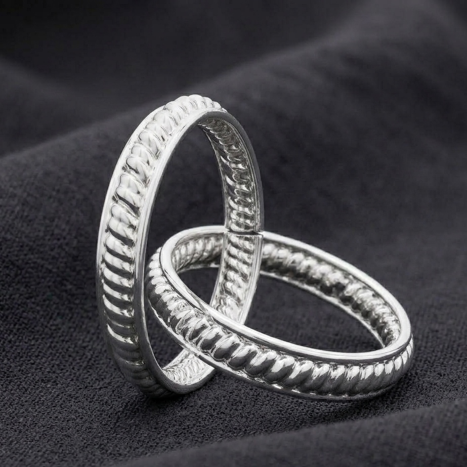 toe ring silver