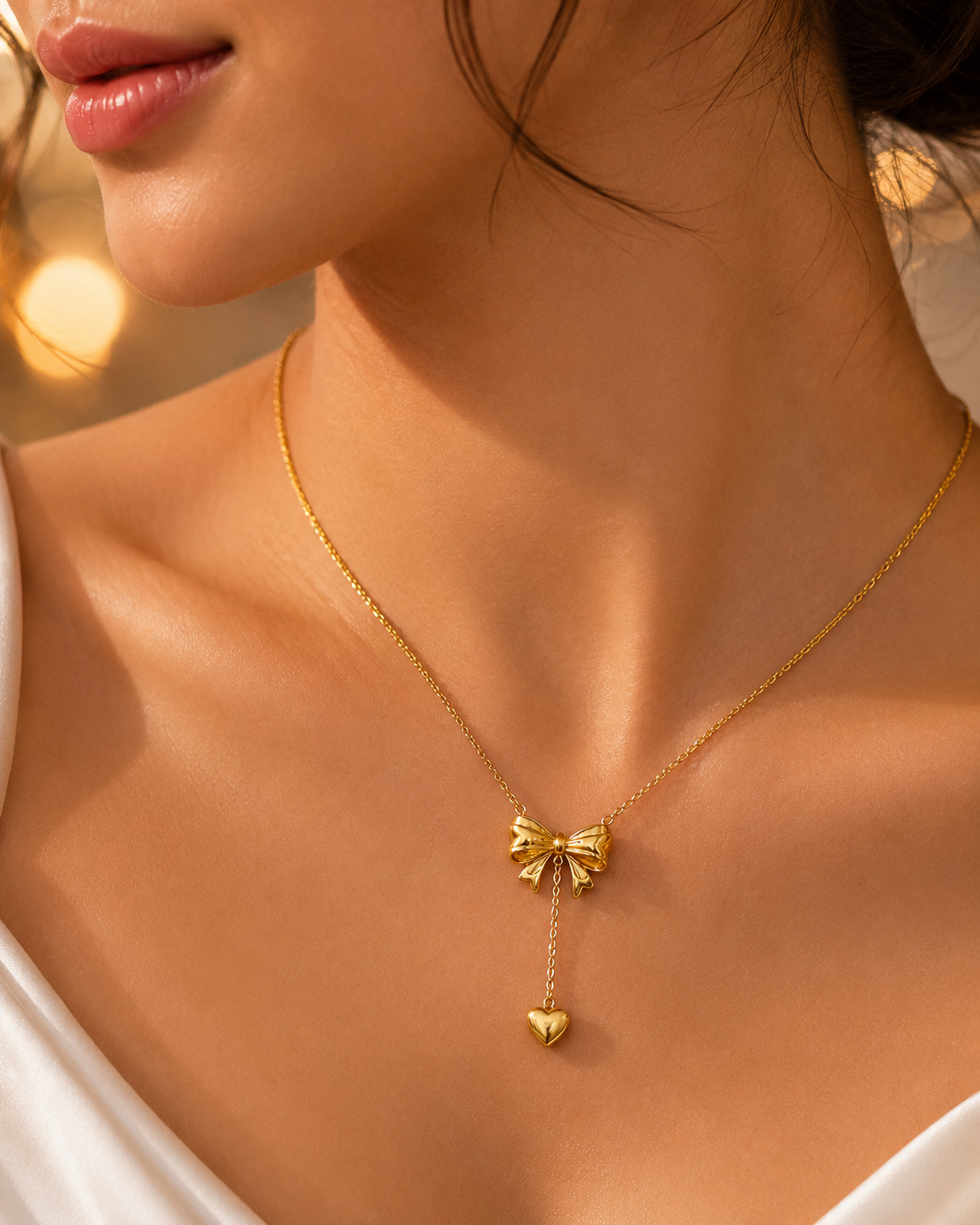 demi fine charm necklace