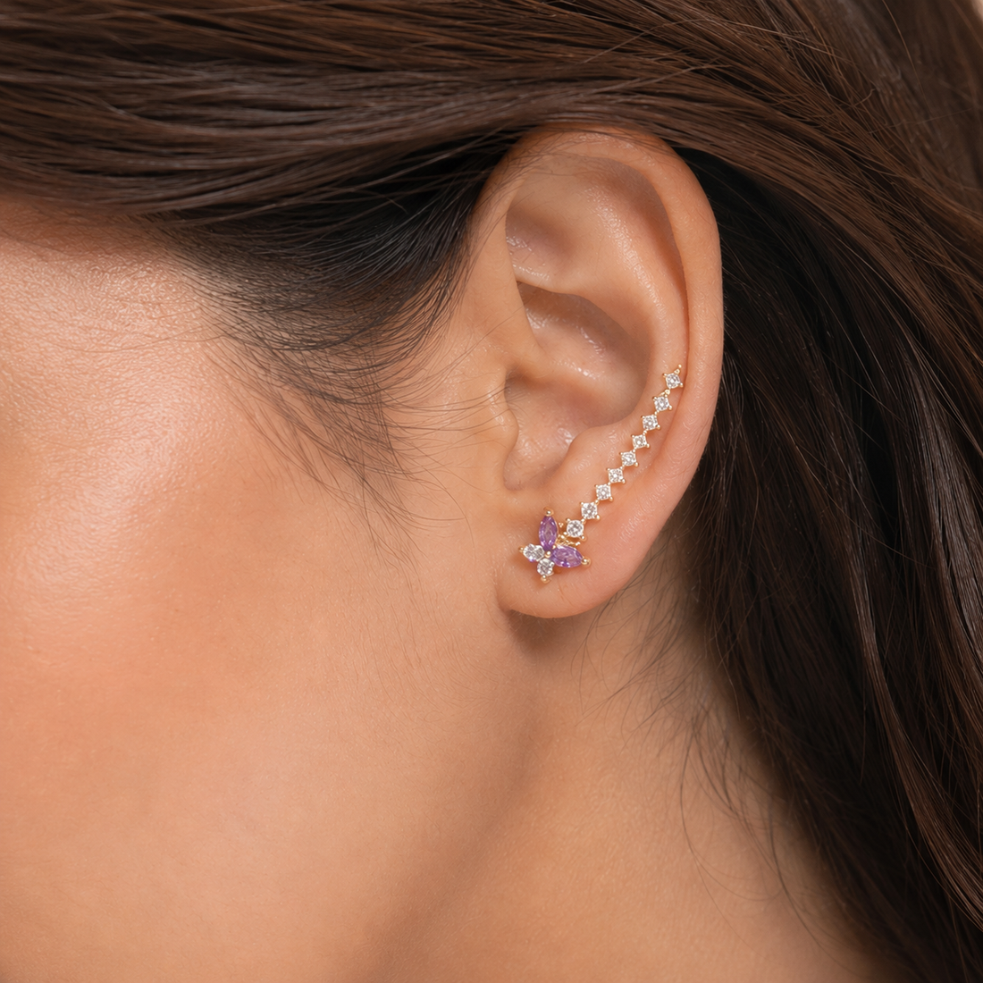 demi fine unique earrings