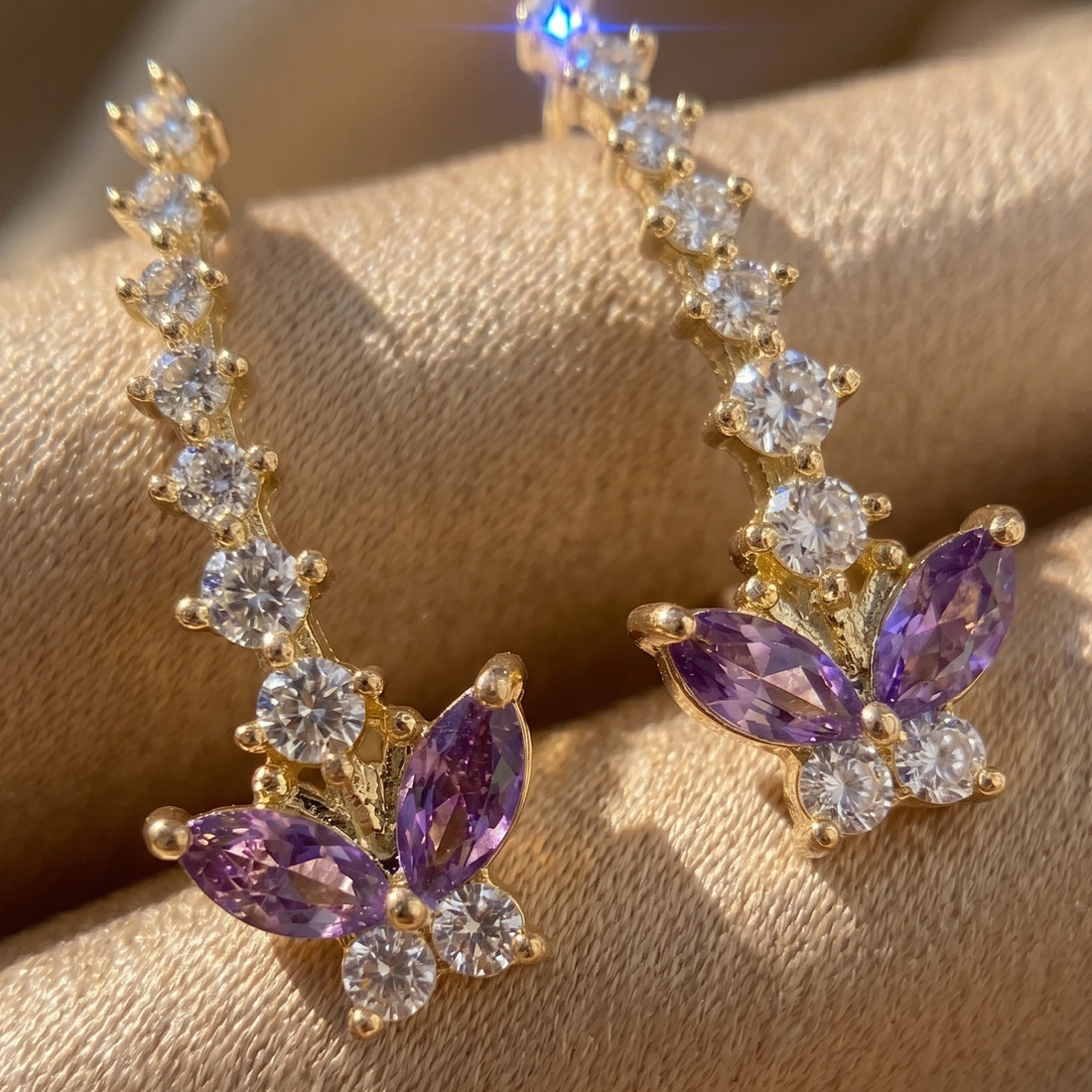 butterfly earrings for women