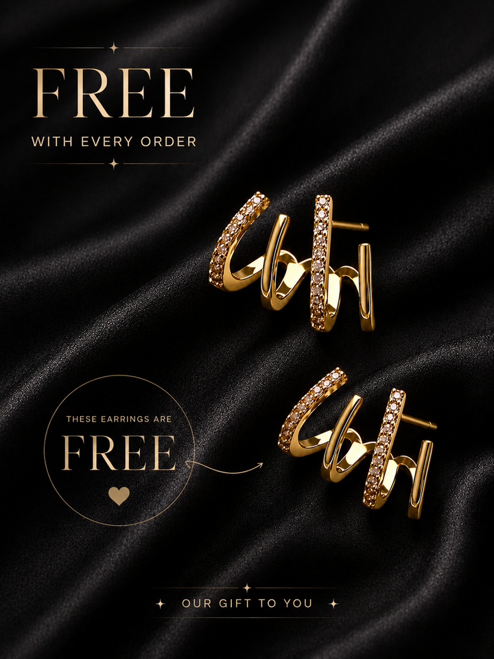 multi layer earrings