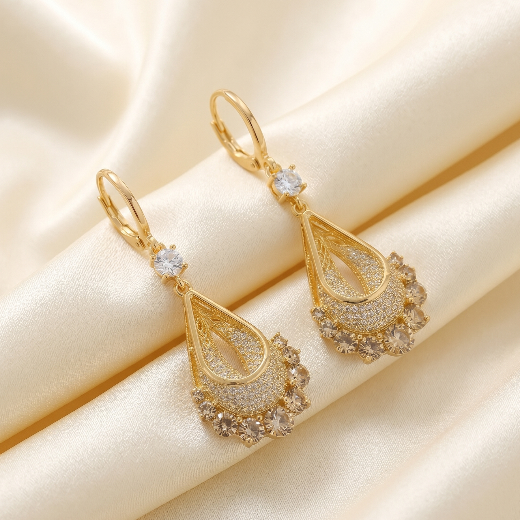 demi fine drop earrings