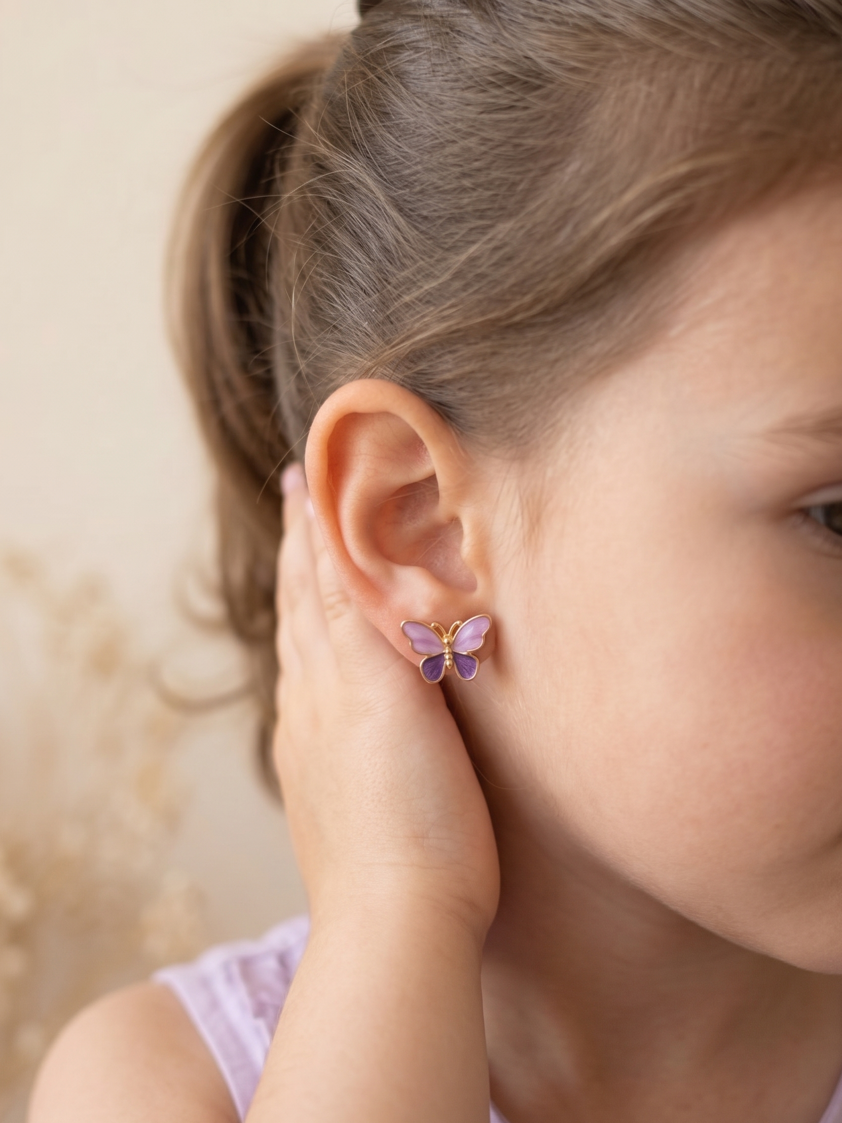 tiny 925 earrings for baby