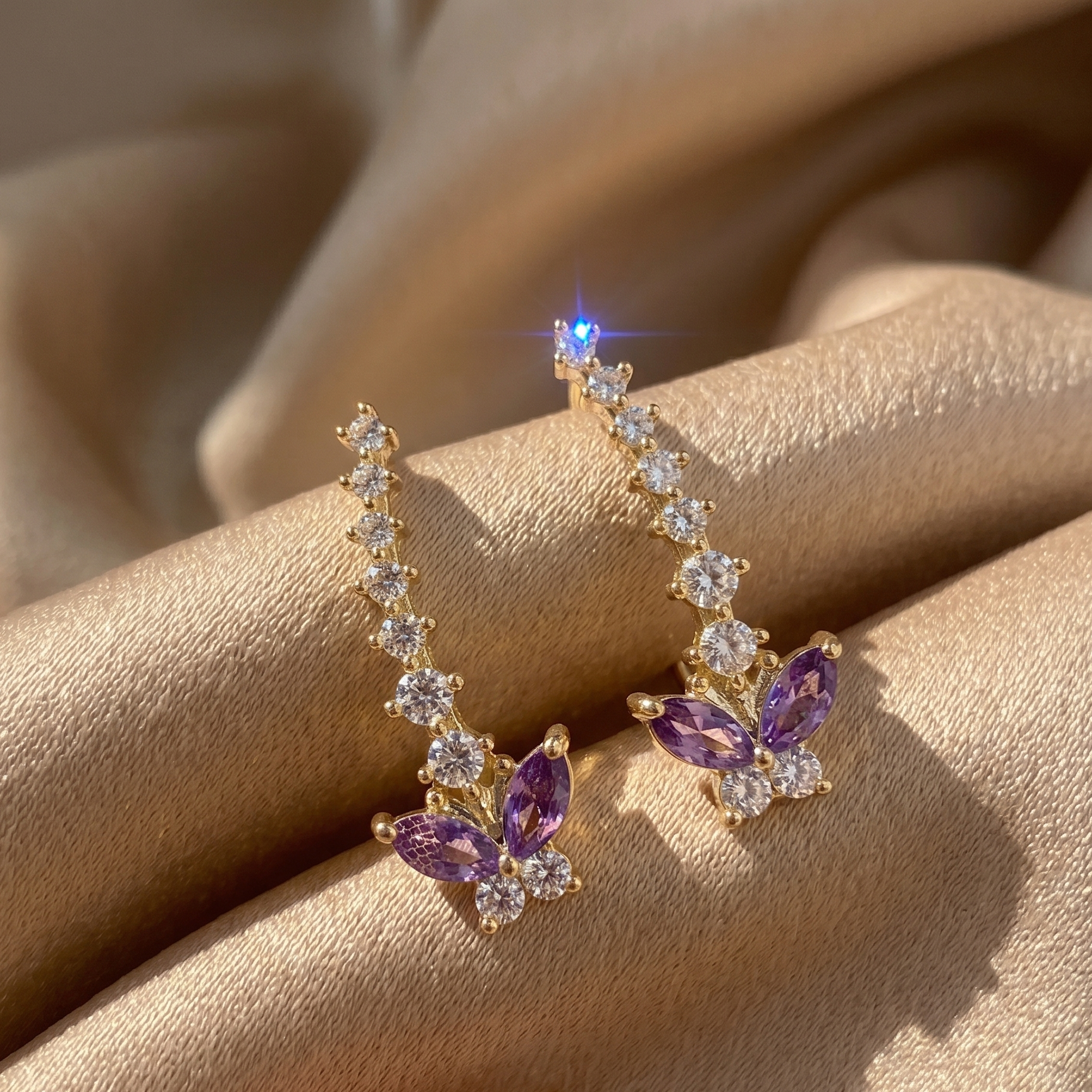  butterfly earrings women