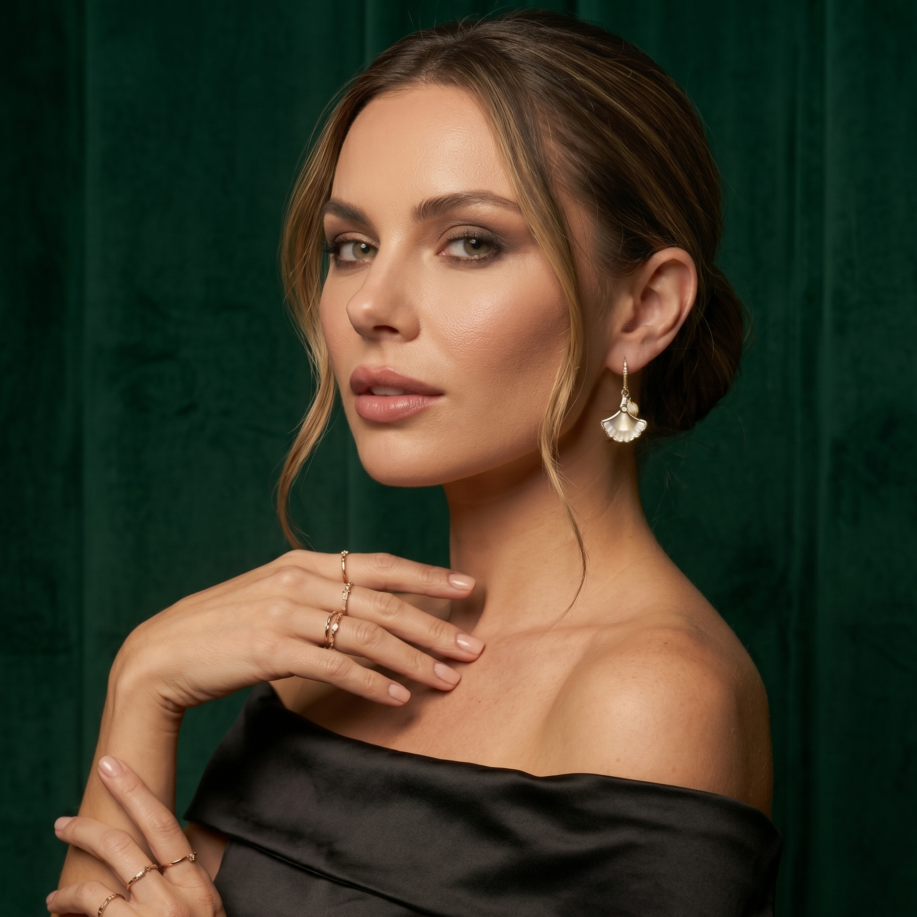 pearl earrings for women