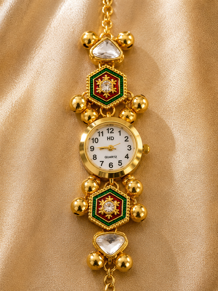 meenakari watch for women