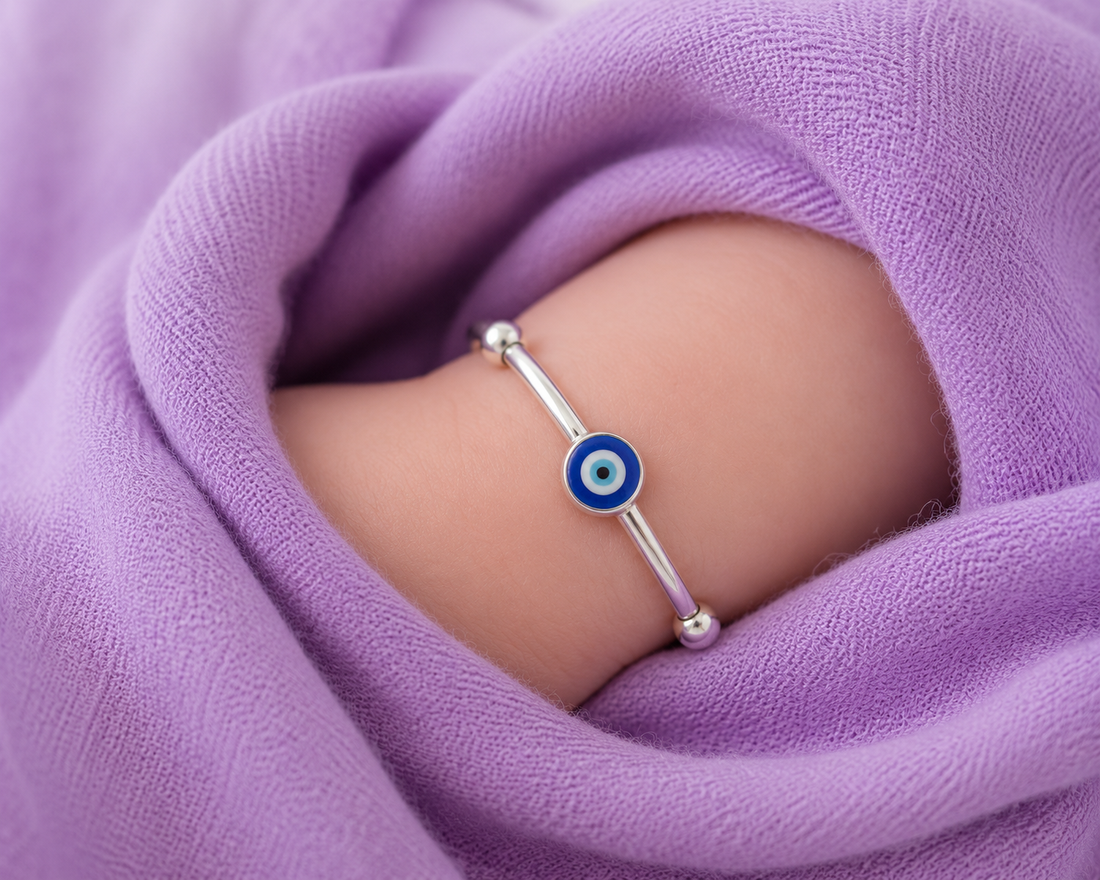 kids silver bangle 
