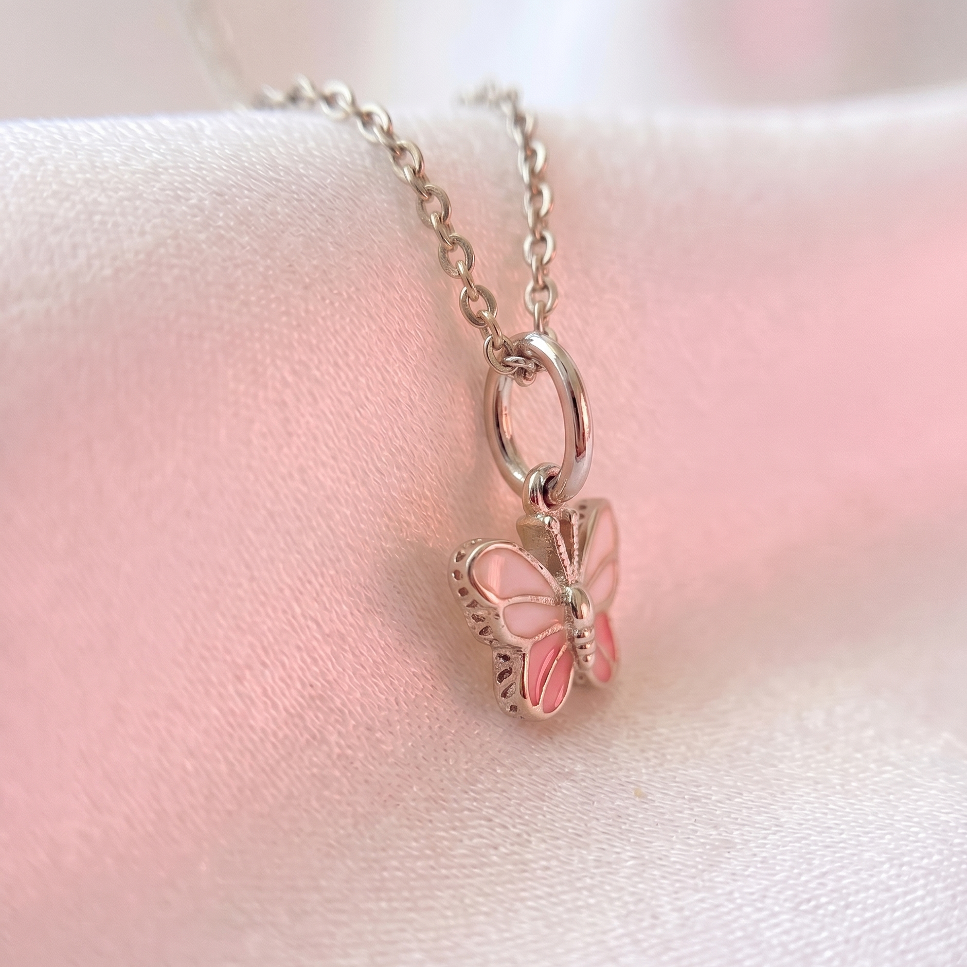 925 butterfly pendant kids