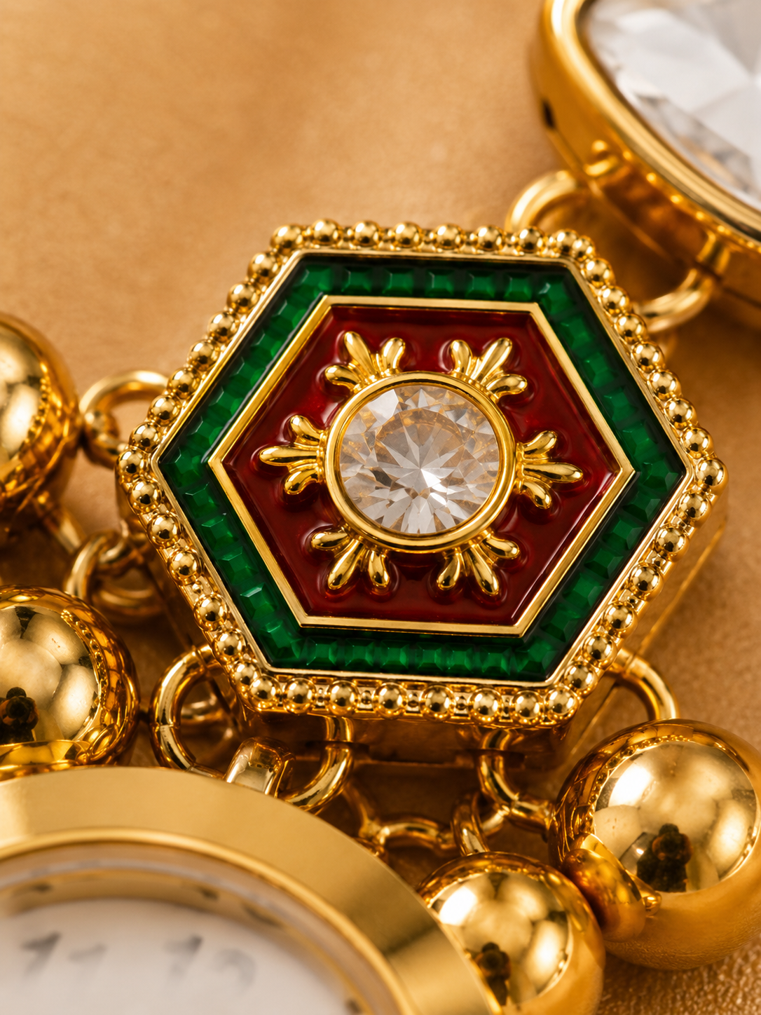 ethnic jewellery watch