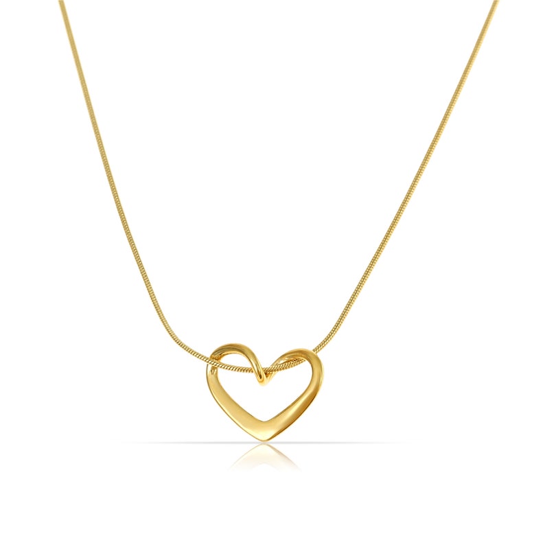 Orope's Amoré Heart Necklace Made With Pure 925 Pure Sterling Silver