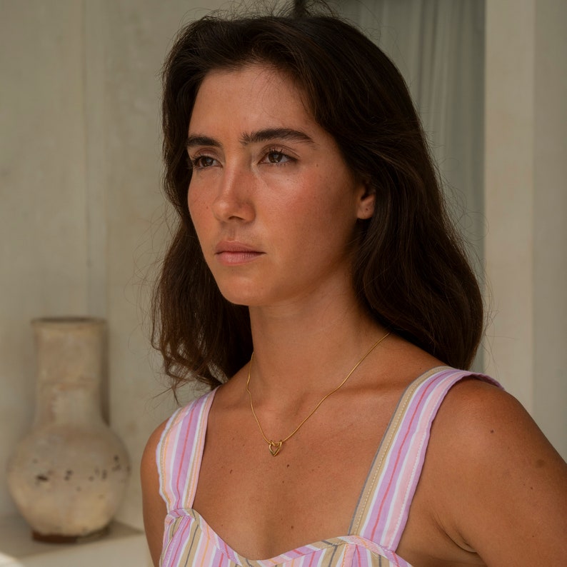 Orope's Amoré Heart Necklace Made With Pure 925 Pure Sterling Silver