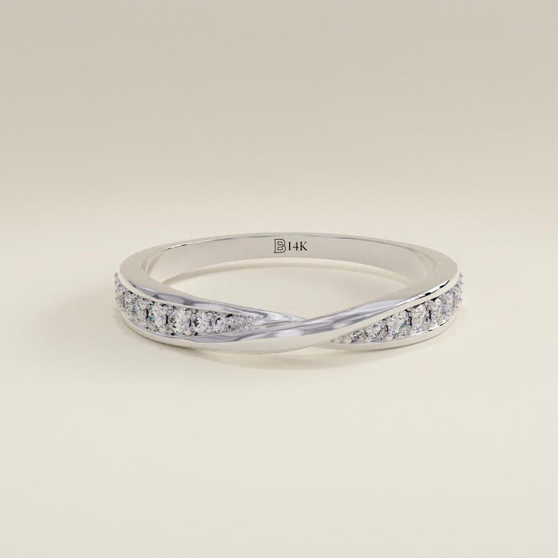 Orope’s Twisted Eternity Ring made with 925 Pure Sterling Silver