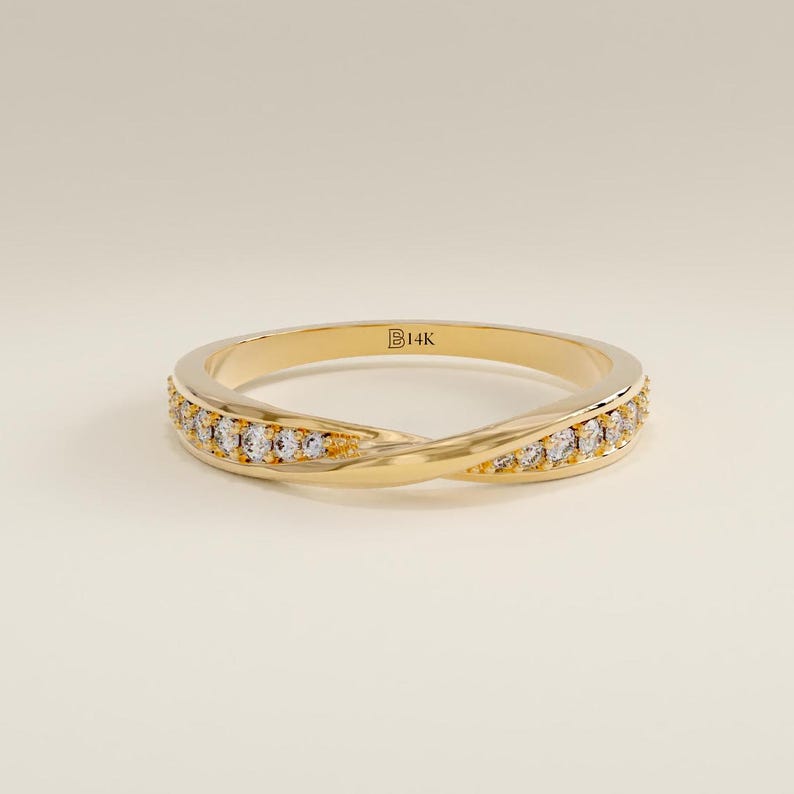 Orope’s Twisted Eternity Ring made with 925 Pure Sterling Silver