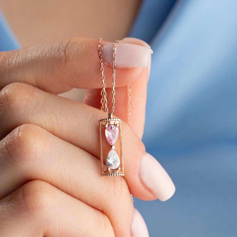 Orope's Celeste Hour Pendant Necklace Made With Pure 925 Pure Sterling Silver