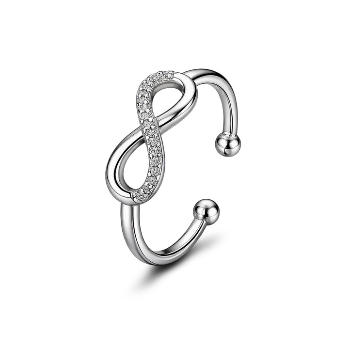 Orope's Infinity Love Ring Made With Pure 925 Hallmarked Silver