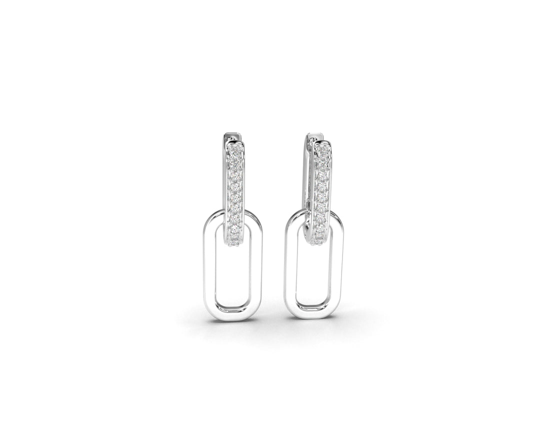 Orope’s Cable Link Dangle Link made with 925 Pure Sterling Silver