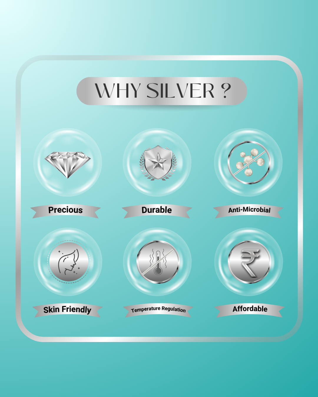 Orope’s Aquamarine Dainty Silver Ring made with 925 Pure Sterling Silver