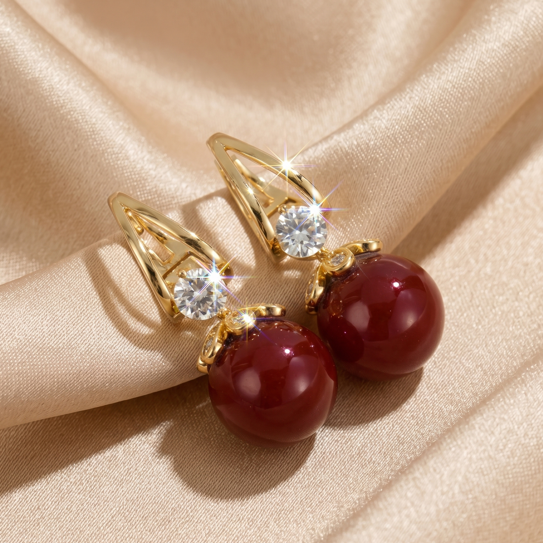 demi fine pearl earrings women