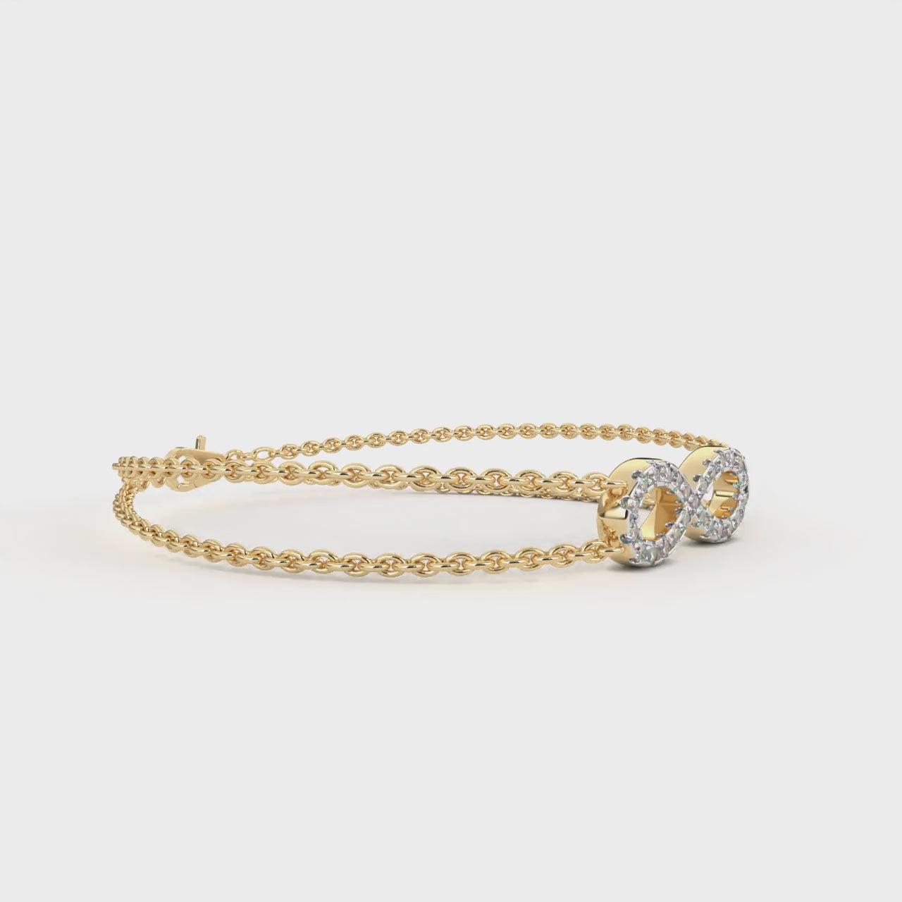 Endless Shine Infinity Bracelet