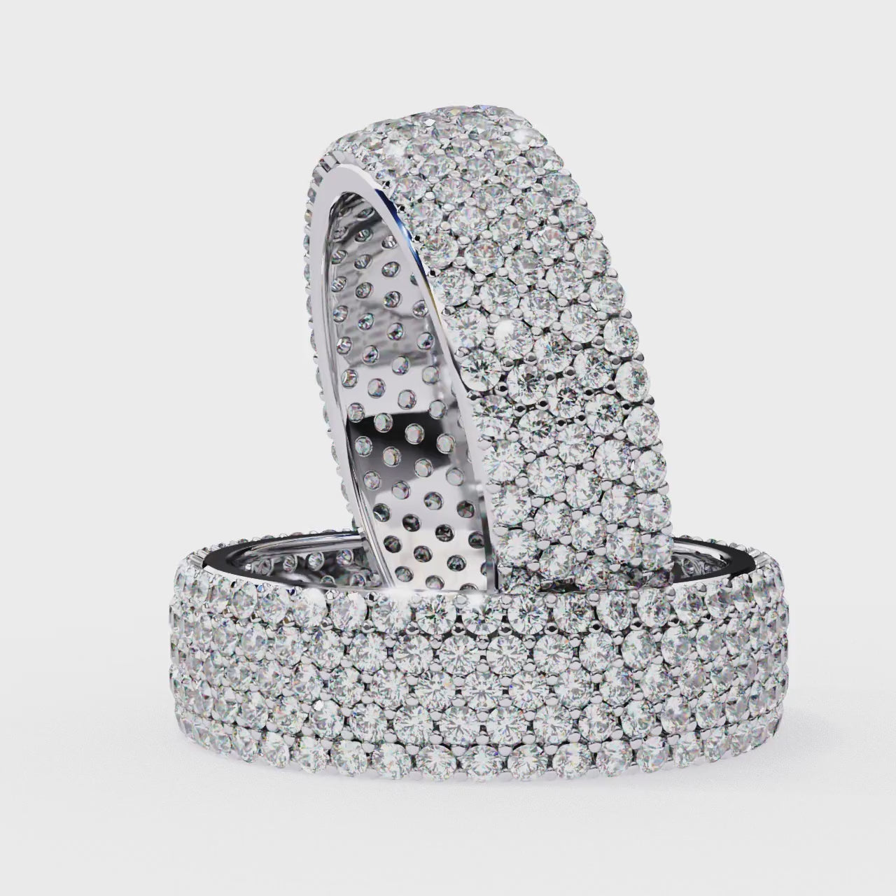 Celestial Pave Diamond-Look Ring | 925 Pure Sterling Silver