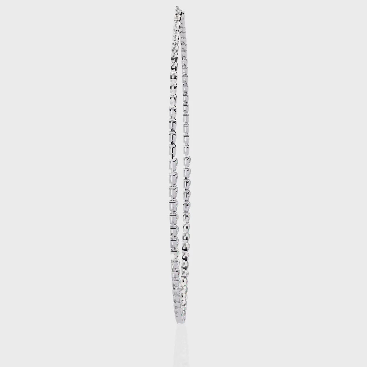 Aurora Line Timeless Tennis Necklace | 925 Sterling Silver