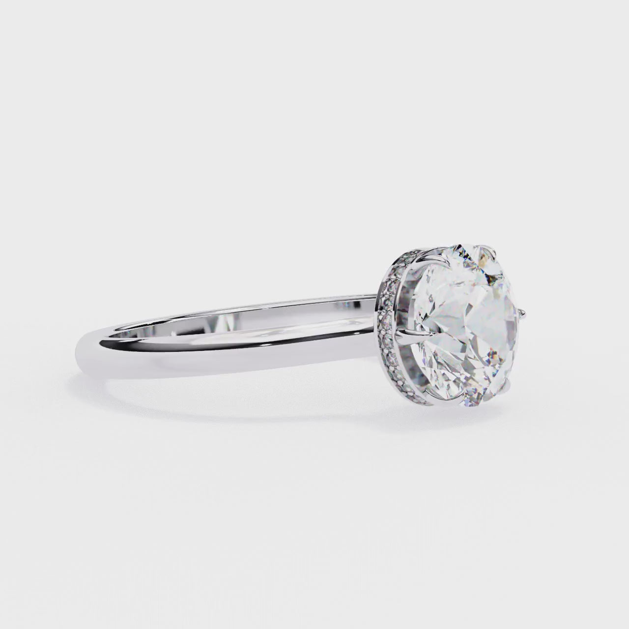 Oropé Classic Radiance Solitaire Ring | 925 Pure Sterling Silver