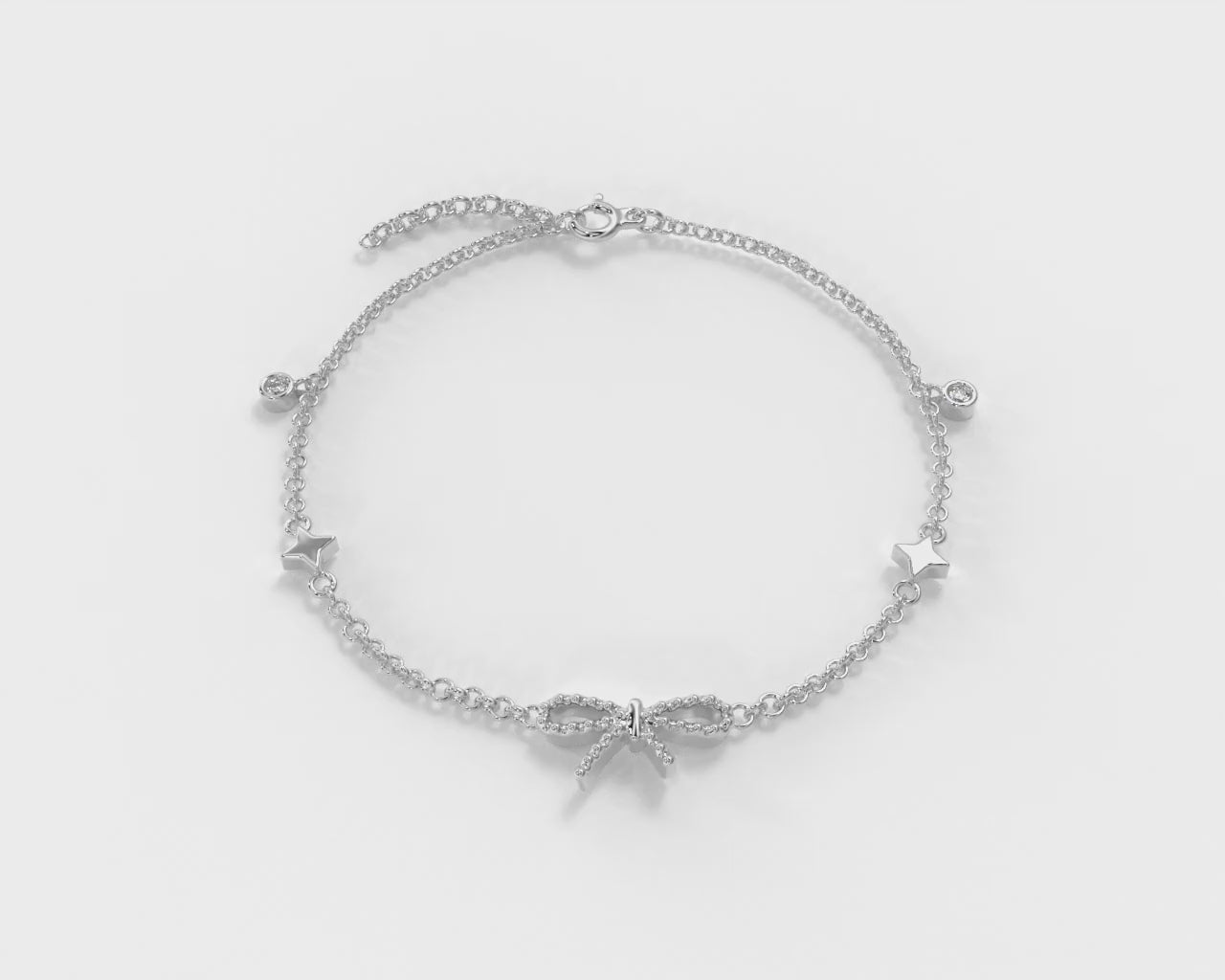 Orope’s Mini Charm Bracelet made with 925 Pure Sterling Silver