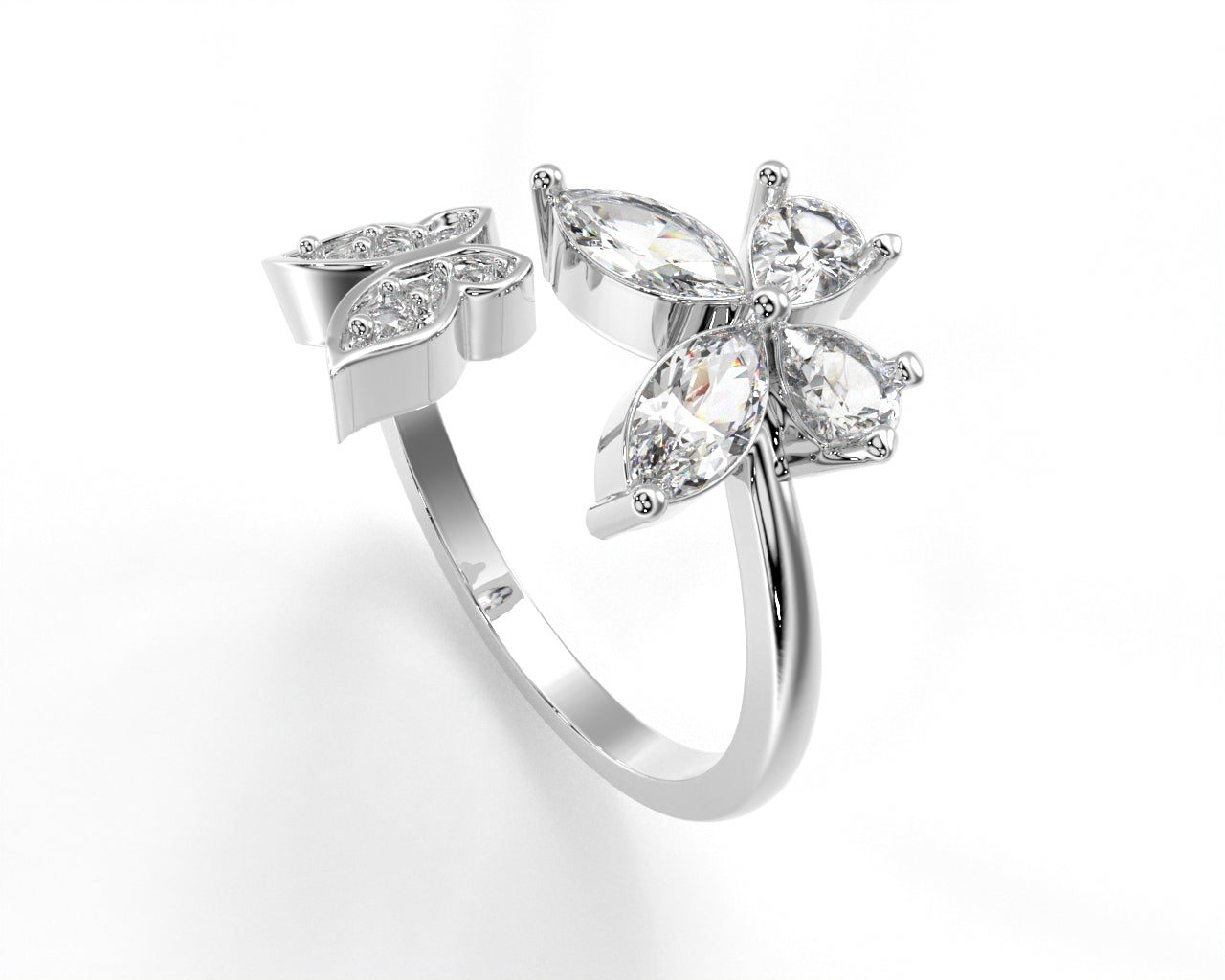 silver ring for women