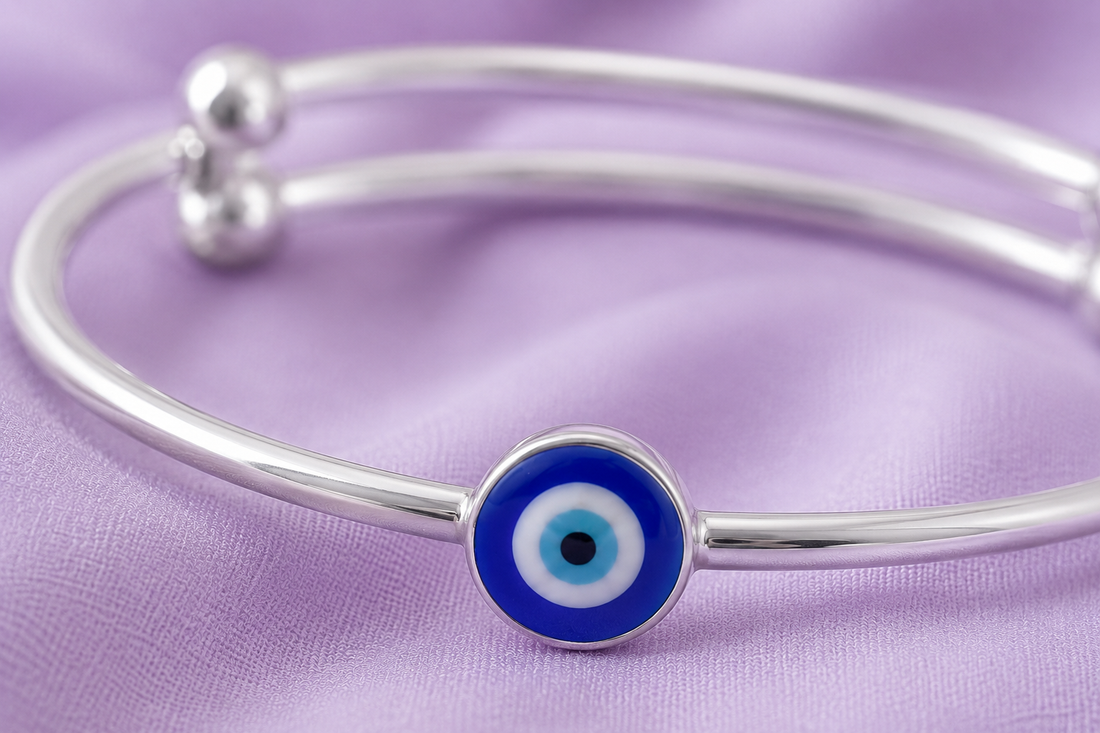 pure silver baby bangle