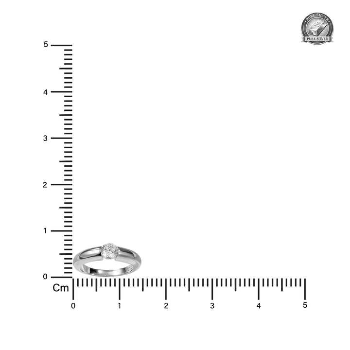 Orope's Sweet heart Ring Made With Pure 925 Hallmarked Silver
