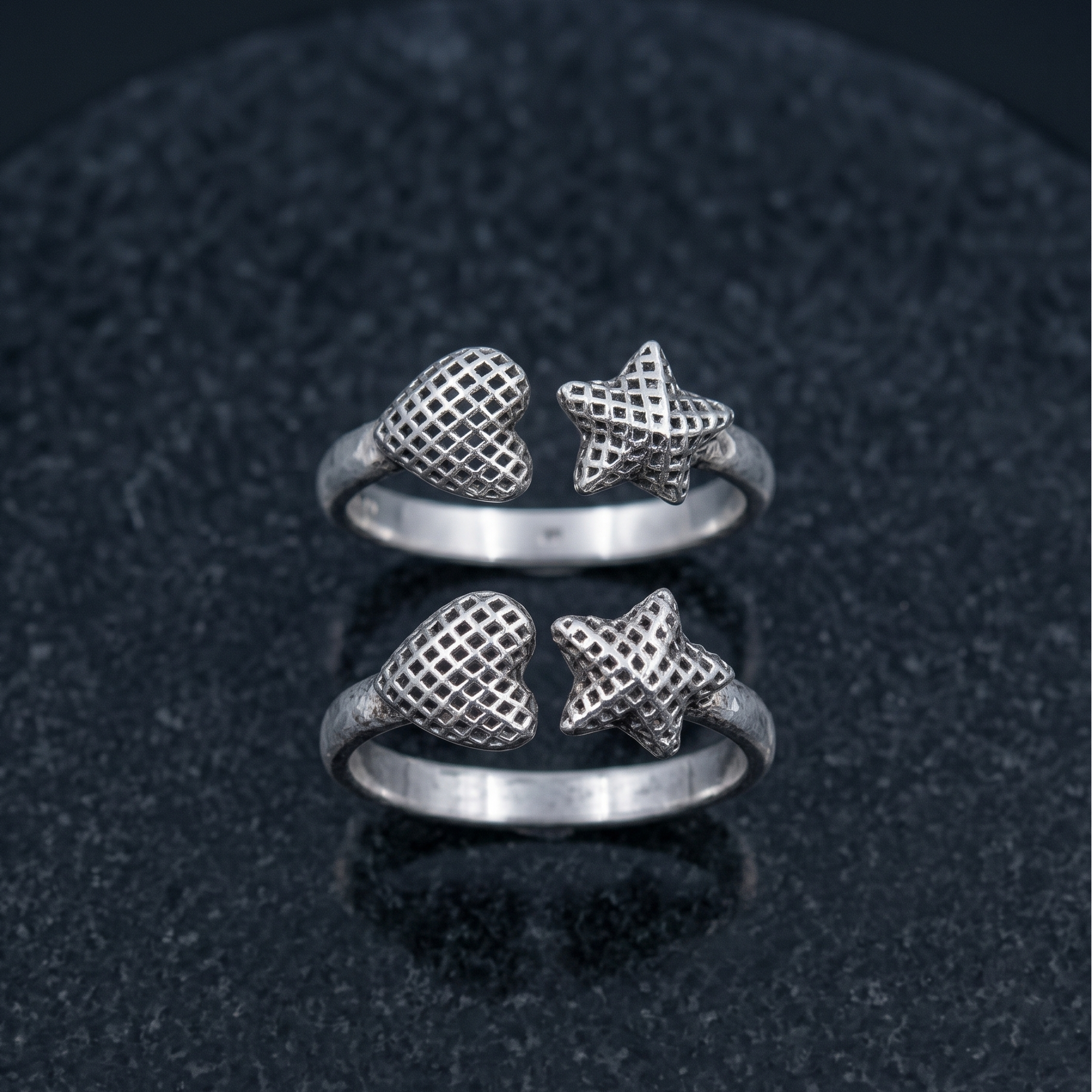 pure silver toe ring