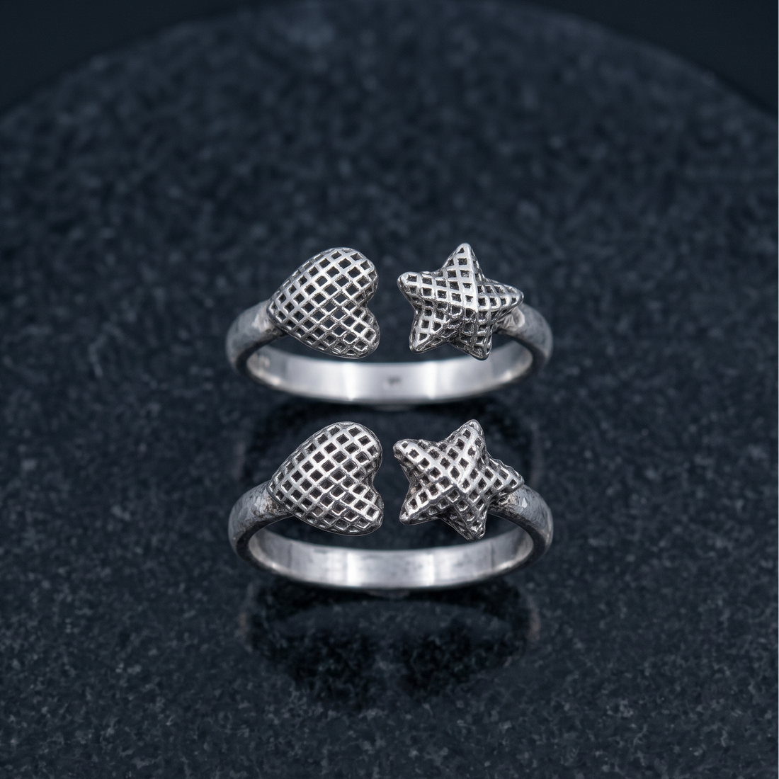 pure silver toe ring